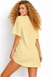 koszulka-damska-oversize-dluga-t-shirt-zolta-tunika-mini-sukienka-s