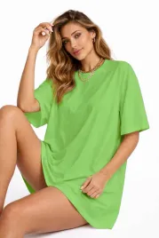 koszulka-damska-oversize-dluga-t-shirt-limonkowa-tunika-mini-sukienka-xl