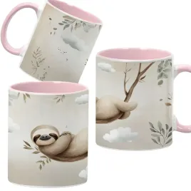 kubek-ceramiczny-330-ml-rozowy-rozne-zwierzaki-urocze-zwierzeta-wzory