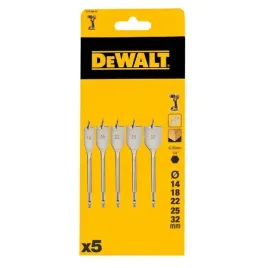wiertla-lopatkowe-do-drewna-14-18-22-25-32mm-5sztuk-dewalt