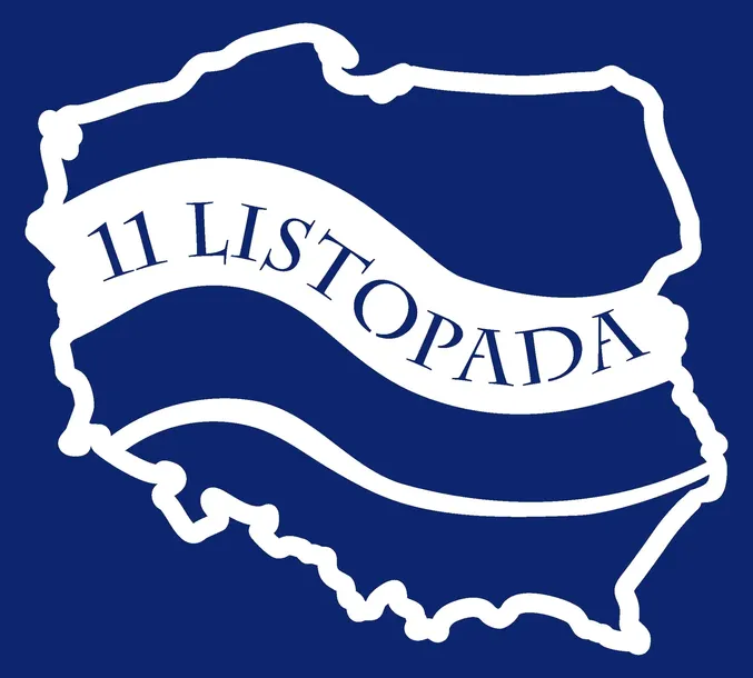 Dekoracja patriotyczna Święto Polska 11 Listopada 1 - 45x41cm