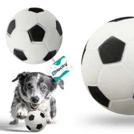 hocky-zabawka-pilka-dla-psa-miekka-winylowa-football-gryzak-aport-6cm