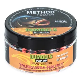 dumbels-duo-color-pop-up-truskawka-halibut-30g-8-10mm-owocowy-zapach
