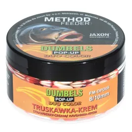 dumbels-duo-color-pop-up-truskawka-krem-30g-8-10mm-owocowy-zapach