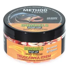 dumbels-duo-color-pop-up-truskawka-krem-30g-8-10mm-owocowy-zapach