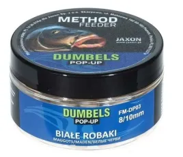 dumbels-pop-up-method-feeder-biale-robaki-30g-8-10mm-mocno-wabiace