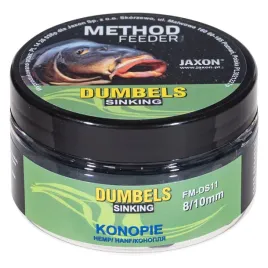 dumbels-tonace-method-feeder-konopie-50g-8-10mm-skutecznosc-na-lowiskach