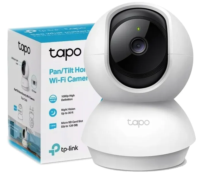 BEZPRZEWODOWA KAMERA IP OBROTOWA TP-LINK TAPO C200 1080p Full HD 1920x1080