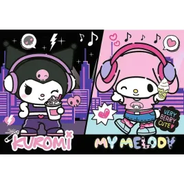 puzzle-160-ukladanka-dla-dzieci-kuromi-rzadzi-hello-kitty-6-trefl