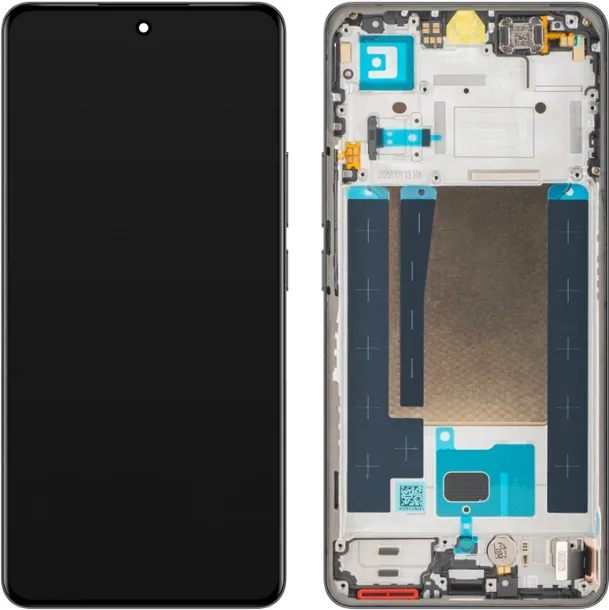 ORG Wyświetlacz oryginalny LCD dotyk z ramką do Realme 16 Pro+ Szary
