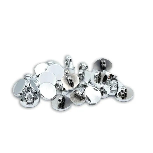 Guzik 10mm stopka 10szt. nikiel