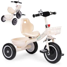 rowerek-trojkolowy-antyposlizgowe-uchwyty-dzwonek-koszyk-bezowy-ecotoys