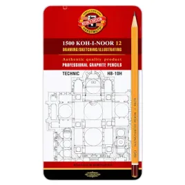 zestaw-olowkow-grafitowych-koh-i-noor-1500-technic-hb-10h-12-szt