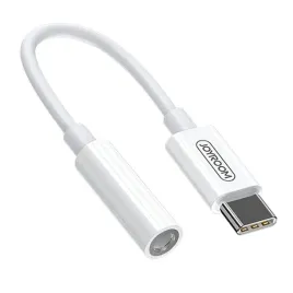 adapter-joyroom-sluchawkowy-mini-jack-35mm-zenski-usb-c-meski-bialy