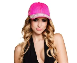 czapka-z-daszkiem-bling-bling-hot-pink-rozowa-regulowana-efektowna