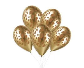 balony-gemar-13-zyrafa-shiny-zlote-50szt