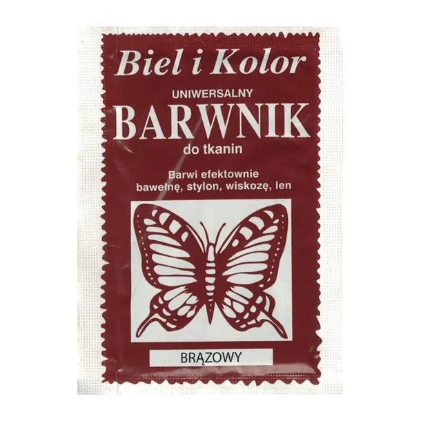 Barwnik do tkanin BIEL I KOLOR - brązowy