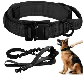 profesjonalna-obroza-taktyczna-psa-metalowa-klamra-mocna-smycz-39-50-cm-l
