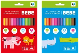 mazaki-trojkatne-12-kolorow-bebe-kids-interdruk
