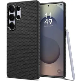 etui-spigen-liquid-air-na-samsung-galaxy-s25-ultra-czarne