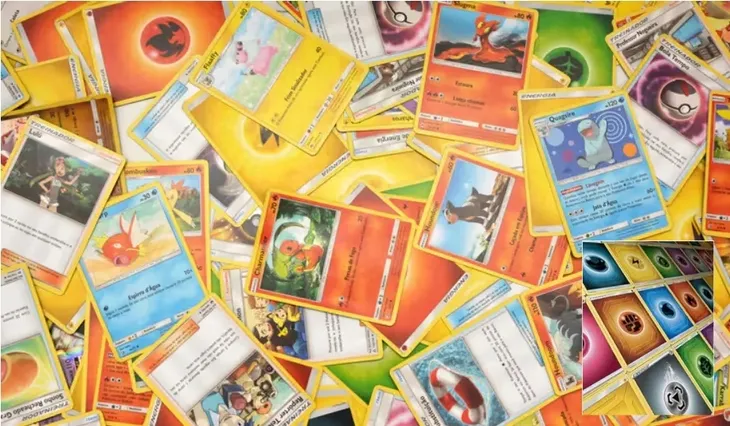 POKEMON KARTY ORYGINALNE! ZESTAW 50SZT + 10x ENERGIA GRATIS! + 1K + 5 JAP
