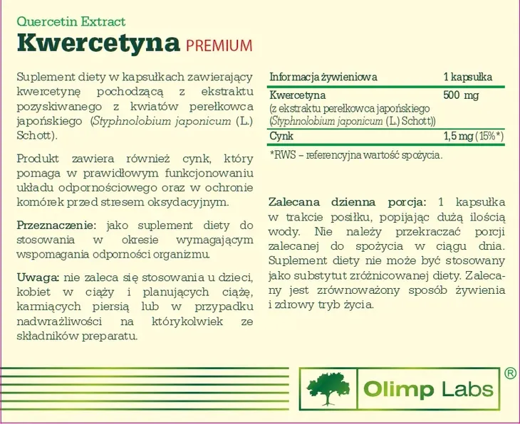 olimp-kwercetyna-premium-30-kaps-stan-nowy