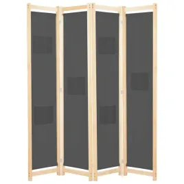 szary-parawan-4-panelowy-z-kieszeniami-160-x-170-x-4-cm-drewno-jodlowe