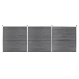 zestaw-paneli-ogrodzeniowych-wpc-526-x-186-cm-szary-27-desek-4-slupki
