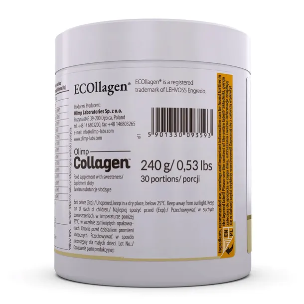 olimp-collagen-240g-ananas-podstawowy-skladnik-kolagen