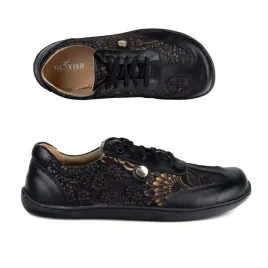 buty-barefoot-damskie-olivier-113mp-skorzane-zlote-kwiaty