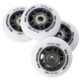 kolka-do-rolek-kauczukowe-70-mm-zestaw-4-szt-lozyska-abec-9-biale-matowe