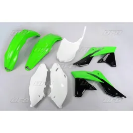 ufo-komplet-plastikow-kawasaki-kxf-250-13-16-kolor-oem-16-zielony-bialy-c