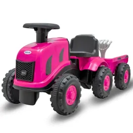 dzieciecy-jezdzik-traktor-z-przyczepa-i-narzedziami-baby-mix-benny-rozowy