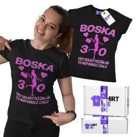 prezent-na-30-urodziny-dla-kobiety-koszulka-na-30-urodziny-boska-30-roz-3xl