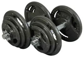hantle-zeliwne-regulowane-hammertone-underfit-2-x-20kg-zestaw-silowy