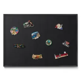 magnetyczna-tablica-ozdobna-na-magnesy-z-wakacji-metalowa-czarna-100x70