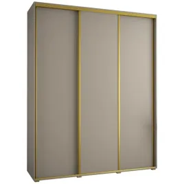 szafa-przesuwna-abiks-meble-dakota-1-190x60x235-cm-szary-musztardowy