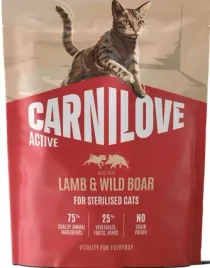 carnilove-cat-active-sterilised-lamb-wild-boar400g