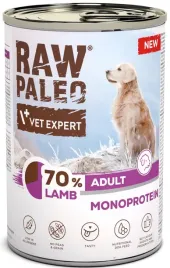 vetexpert-raw-paleo-dog-adult-lamb-400g