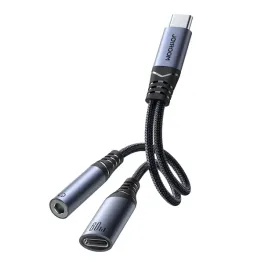 adapter-dac-2w1-joyroom-sy-c02-usb-c-do-usb-c-mini-jack-3-5-mm-czarny