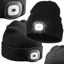 czapka-zimowa-z-latarka-czarna-led-swiatelko-ciepla
