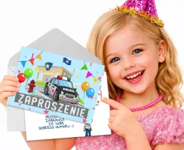 zaproszenie-na-urodziny-policja-radiowoz-policyjny-zaproszenia-koperta