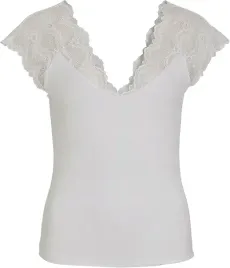 vila-top-kobiety-viflicka-v-neck-cap-sleeve-top-l