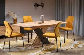 stol-rozkladany-xarelto-130-175-loft-dab-wotan-czarny-halmar