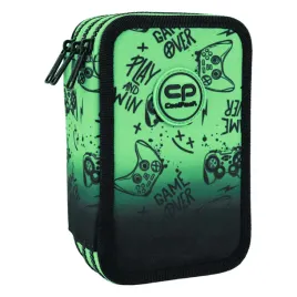 coolpack-jumper-3-piornik-potrojny-z-wyposazeniem-game-over-gradient-green