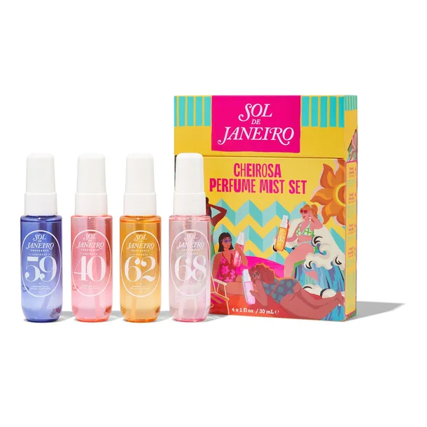 Zestaw Zapachów Sol de Janeiro 68 62 40 59 Miniaturki 4x30 ml Mgiełki