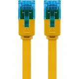 kabel-lan-patchcord-cat-6a-utp-plaski-yellow-3m-stan-nowy-kod-producenta-goobay