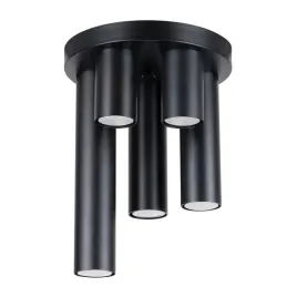 lampa-sufitowa-plafon-tuba-spot-5x-gu10-czarna-lagos-green-1467-sollux