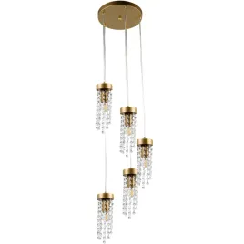 lampa-sufitowa-wiszaca-zwis-5x-e27-zlots-gea-sanico-goldlux