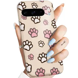 etui-do-google-pixel-8-pro-wzory-lapki-slady-lapa-stopa-obudowa-pokrowiec